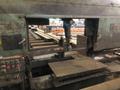 25" X 36" W.F. WELLS INC B-25-2 HORIZONTAL BAND SAW WITH 80' POWERED ENTERY CONVEYOR AND 32' POWERED EXIT CONVEYOR