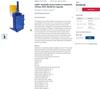 55 GALLON DRUM VESTIL HYDRAULIC CRUSHER &amp; COMPACTOR, MODEL #WBB3147055: YOBRO #24913