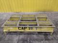 16 TON (32,000 LBS) x 46" x 80" HEAVY DUTY RAIL MOUNTED PORTABLE TRANSFER CART: YOBRO #24226