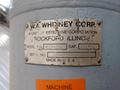 6" X 6" X 1/2" WHITNEY MODEL 609-250 HYDRAULIC ANGLE SHEAR