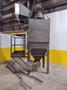 6" X (2) 15 HP WHEEL WHEELABRATOR "SKEW ROLL PIPE &amp; BAR" SHOT BLAST BLASTER SYSTEM: STOCK #20002
