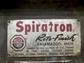 20 FT X 72" ROTOFINISH SPIRATRON MODEL ST-20-MSAX ROTARY BOWL VIBRATORY PARTS DEBURRING FINISHER: STOCK #20083