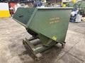 4,000 LBS CAP. JESCO 3-CUBIC YARD MODEL #211371 SELF-DUMPING HOPPER W/ CASTERS: YOBRO #25949