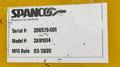Spanco 2-Ton E-Series  Adjustable Steel Gantry Crane w/R&amp;M 2-Ton Hoist