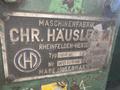 12' X 1.5" HAUSLER 4 ROLL MODEL NO. VRM12/3 HYDRAULIC PLATE BENDING ROLLS: STOCK #13390