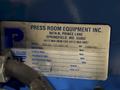 12" W X 18" STROKE PRESS ROOM EQUIPMENT PRE PNEUMATIC COIL STRAIGHTENER &amp; AIR FEEDER : STOCK #23254