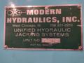 40 TON MODERN HYDRAULICS 4 CYLINDER PORTABLE HYDRAULIC DIE SETTING &amp; SEPARATING SYSTEM: STOCK #23774