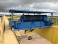 100-TON G.H. GRUAS DOUBLE GIRDER TRAVELING GANTRY CRANE: STOCK #12747