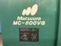 Matsuura 20” X 45” CNC VMC - Mc-800vg