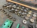 140  TON PIRANHA MODEL #PII-140  HYDRAULIC IRONWORKER: STOCK #77377