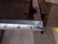 18" X 40" X 2.5" STEEL BOLSTER T-SLOT PLATE: YOBRO #25182