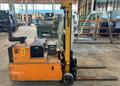 2500 Lb. Big Joe Electric Lift Truck PDC-25-106, Walk Behind, 106" Lift Height, Nice