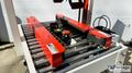 Eagle T100 Carton Sealer  |  Side Driven Belts  |  Top and Bottom 3” Tape Heads  |  Adjustable Carton Sealer