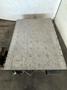 71" X 53" X 12" TRU-STONE GRANITE SURFACE TABLE W/ VIBRATION ISOLATION SYSTEM. STOCK # 0449925.