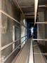24" X 50" DUNNAGE WASH SYSTEMS 3-STAGE STAINLESS STEEL PASS THRU CONVEYOR TOTE / PALLET WASHER: STOCK #14892