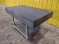 36" X 24" X 8" STARRETT BLACK PRECISION INSPECTION GRANITE SURFACE PLATE WITH STAND: STOCK 23106
