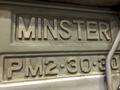 30 TON MINSTER MODEL PM2-30-30 SSDC PRESS, 1.5" STROKE: STOCK #13132