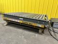 4,000 LBS X 60" X 48" ECONO LIFT HYDRAULIC SCISSOR LIFT TABLE WITH ROLLER CONVEYOR TOP, 115 VOLT: STOCK #20962