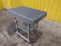 36" X 24" X 5" CHALLENGE GRAY GRANITE SURFACE PLATE ON STAND: STOCK #23417
