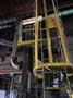 2012 DeLong 7 super rubber belt tumblast machine rated at 7 cu ft capacity, 20hp direct drive shot wheel, very good condition