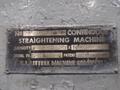 4,000 LB X 18" LITTELL CC40 COIL CRADLE STRAIGHTENER. STOCK # 0218926