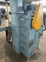 5 CUBIC FOOT TD326 RUBBER BELT TUMBLE BLAST SYSTEM W/ ELEVATOR RECLAIM SYSTEM &amp; DUST COLLECTOR. STOCK # 0670425.