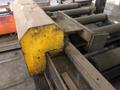 25" X 36" W.F. WELLS INC B-25-2 HORIZONTAL BAND SAW WITH 80' POWERED ENTERY CONVEYOR AND 32' POWERED EXIT CONVEYOR