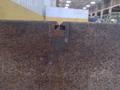 108" X 60" X 18 GREY GRANITE 2 LIP T-SLOTTED SURFACE PLATE: STOCK 17377
