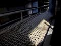 24" X 50" DUNNAGE WASH SYSTEMS 3-STAGE STAINLESS STEEL PASS THRU CONVEYOR TOTE / PALLET WASHER: STOCK #14892