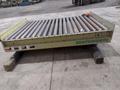 3800 LBS X 60" X 42" SOUTHWORTH MODEL #LS4-36 HYDRAULIC SCISSOR LIFT TABLE WITH ROLLER TOP, 110 VOLT: STOCK #20880