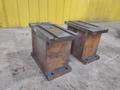18" X  10" X 15" HIGH STEEL PARALLELS, SET OF 2: STOCK #23741