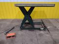 2,000 LBS X 48" X 48" SOUTHWORTH HYDRAULIC SCISSOR LIFT TABLE, SINGLE PHASE 110V STOCK3569