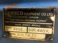 1-1/8" GENSCO MODEL #MULTILEC ROTARY HYDRAULIC REBAR BENDER: STOCK #19070