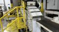 15,000 lbs. x 18" Wide Coe Press Equipment Coil Reel and Coe Powered Straightener For Sale