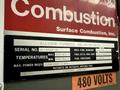 1950 DEGREE SURFACE COMBUSTION ALLCASE 3-30-48-30 GAS FIRED FURNACE: STOCK #20710