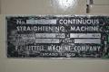 LITTELL 8" W X .025" STOCK STRAIGHTNER, S/N 84298-7 STOCK# 13094J