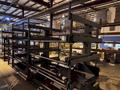 20' X 4 TIER STEEL STORAGE SYSTEM MODEL 4T-3G-30X12R-20' RETRACTABLE ARM STORAGE RACK: YOBRO #24444