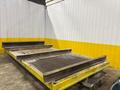 10' X 20' HEAVY DUTY STEEL TRANSFER PULL CART / RAIL CAR: YOBRO #24623