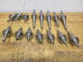 Pioneer CAT40 (15pcs) Ext &amp; Reg Length End Mill Holders, 1/8", 3/16", 1/4" Diameters- Auction Item