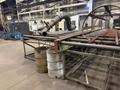 80" WIDE X 36" TALL X (4) 25HP WHEELBRATOR CONVEYOR TYPE SHOT BLASTING MACHINE. STOCK # 1086926
