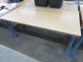 Work Bench, Wood Top, Metal Frame- Auction Item