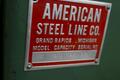 1000 LBS X 18" AMERICAN STEEL LINE COIL REEL: STOCK #73431