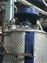 700 Gallon Stainless Steel Dimple Jacketed Tank With Disperser Agitation