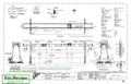 80/40 TON X 195' X 59' LIFT NORTH AMERICAN IND DOUBLE LEG ROLLING GANTRY CRANE: STOCK #12533