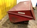 2 CU YD 56" x 84" x 24" ROURA STEEL DUMP HOPPER: STOCK 17491