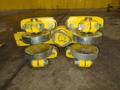TC AMERICAN CRANE RUBBER WHEEL POWERED TRACTOR DRIVE TROLLEY &amp; HOIST CARRIER, NEW IN CRATE: YOBRO #24827