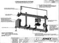 82" X 212" X 5,500 LBS AMET / FRONIUS MODEL #GMAW CIRCUMFERENTIAL WELDING LATHE: STOCK #18537
