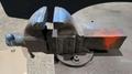 STEEL WELDING TABLE WITH VISE