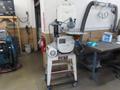 Jet Model JWBS-140S Vertical Band Saw w Titling Table on Portable Base- Auction Item