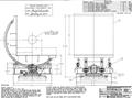 100,000 LBS BUSHMAN MODEL #MR9604 POWERED UPENDER / COIL FLIPPER WITH ROTATION: YOBRO #24612
